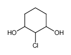 2-chloro-cyclohexane-1,3-diol Structure