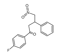 1-(4-fluorophenyl)-4-nitro-3-phenyl-butan-1-one Structure