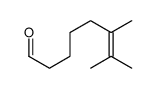 6,7-dimethyloct-6-enal结构式