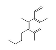 3-butyl-2,4,6-trimethylbenzaldehyde结构式