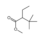 methyl 2-ethyl-3,3-dimethylbutanoate Structure