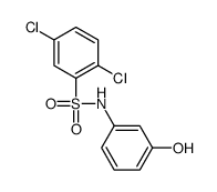 2,5-dichloro-N-(3-hydroxyphenyl)benzenesulfonamide Structure