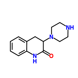 3-(1-Piperazinyl)-3,4-dihydro-2(1H)-quinolinone结构式