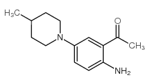 1-[2-氨基-5-(4-甲基哌啶)苯基]-1-乙酮图片