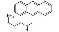 N-(9-Anthrylmethyl)-1,3-propanediamine Structure