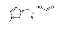 1-methyl-3-prop-2-enyl-1,2-dihydroimidazol-1-ium,formate结构式