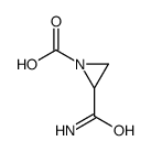 2-carbamoylaziridine-1-carboxylic acid结构式