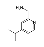 2-Pyridinemethanamine, 4-(1-methylethyl)结构式