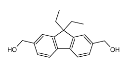 (9,9-diethyl-9H-fluorene-2,7-diyl)dimethanol结构式