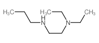 N,N-diethyl-N-propyl-ethane-1,2-diamine结构式