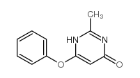 4(1H)-Pyrimidinone, 2-methyl-6-phenoxy- (9CI)结构式