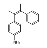 4-(3-phenylbut-2-en-2-yl)aniline Structure