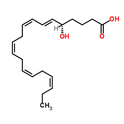 5(S)-羟化二十烷四烯酸结构式