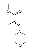 methyl β-morpholinomethacrylate结构式