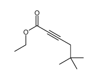 ethyl 5,5-dimethylhex-2-ynoate结构式