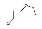 1-chloro-3-ethoxycyclobutane Structure