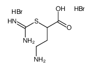 [3-(C-azaniumylcarbonimidoyl)sulfanyl-3-carboxypropyl]azanium,dibromide结构式