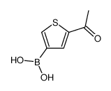 5-Acetyl-3-thienylboronic acid structure