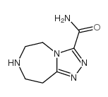 5,6,7,8-Tetrahydro-4H-1,2,3a,6-tetraaza-azulene-3-carboxylic acid amide结构式