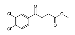 Benzenebutanoic acid, 3,4-dichloro-γ-oxo-, methyl ester结构式