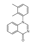 4(1H)-Quinazolinone, 1-(2,3-dimethylphenyl)-结构式
