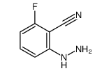 Benzonitrile, 2-fluoro-6-hydrazinyl结构式