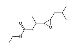 4,5-Epoxy-3,7-dimethyloctansaeure-ethylester Structure