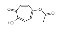 (4-hydroxy-5-oxocyclohepta-1,3,6-trien-1-yl) acetate结构式