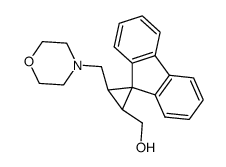 (3-morpholin-4-ylmethyl-spiro[cyclopropane-1,9'-fluoren]-2-yl)-methanol结构式