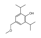 4-(methoxymethyl)-2,6-di(propan-2-yl)phenol Structure