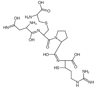 argipressin (5-8), (2-1')-disulfide Cys(6)- Structure