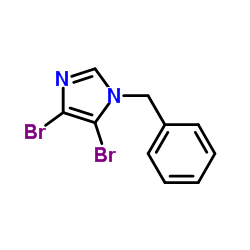 1-Benzyl-4,5-dibromo-1H-imidazole Structure