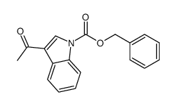 benzyl 3-acetylindole-1-carboxylate Structure
