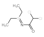 Acetamide,2,2-dichloro-N-(diethyl-l4-sulfanylidene)- structure