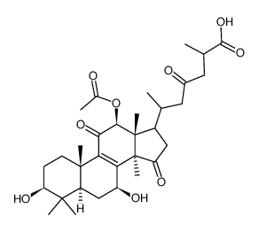 Ganoderic acid K structure