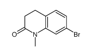 7-Bromo-1-Methyl-3,4-dihydro-2(1H)-quinolinone结构式