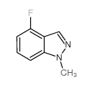 4-FLUORO-1-METHYL-1H-INDAZOLE structure