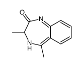 3,5-dimethyl-3,4-dihydro-1,4-benzodiazepin-2-one结构式
