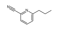 2-Pyridinecarbonitrile,6-propyl-(9CI)结构式