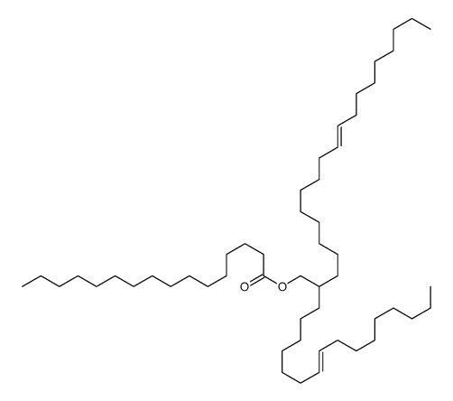 2-hexadec-7-enylicos-11-enyl hexadecanoate结构式