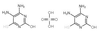 4,5-DIAMINO-2-HYDROXY-6-MERCAPTOPYRIMIDINE HEMISULFATE SALT picture