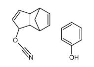 Phenol, polymer with 3a,4,7,7a-tetrahydro-4,7-methano-1H-indene, cyanate结构式