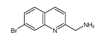 (7-bromoquinolin-2-yl)methanamine Structure