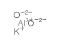 Aluminate (AlO21-),potassium (1:1) structure