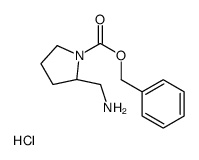 R-1-CBZ-2-aminomethyl pyrrolidine-HCl structure