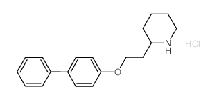 2-[2-([1,1'-Biphenyl]-4-yloxy)ethyl]piperidine hydrochloride结构式
