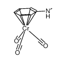 TRICARBONYL(N-METHYLANILINE)CHROMIUM(0)结构式