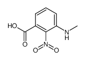 Benzoic acid, 3-(methylamino)-2-nitro- (9CI)结构式