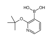 (2-(tert-butoxy)pyridin-3-yl)boronic acid structure