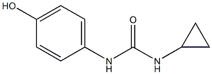 1-cyclopropyl-3-(4-hydroxyphenyl)urea Structure